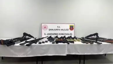 Şanlıurfa'da Silah Operasyonu: 18 Gözaltı