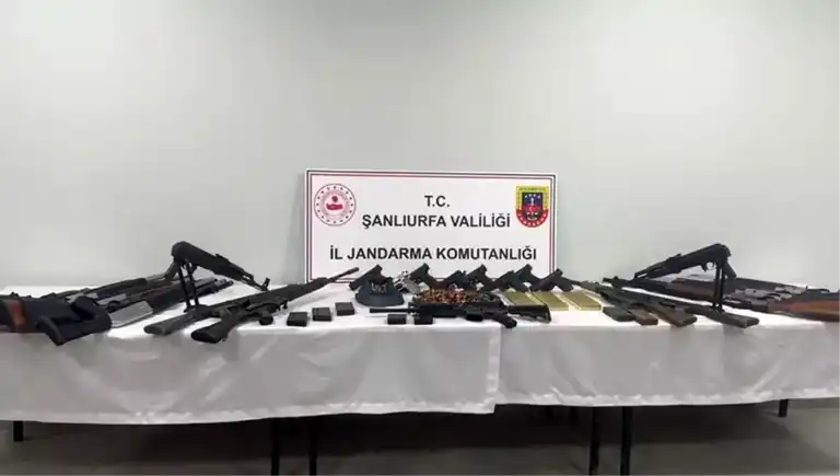 Şanlıurfa'da Silah Operasyonu: 18 Gözaltı